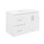 Meuble-lavabo mural 36 po, armoire de rangement flottante avec 2 tiroirs, lavabo 3 trous, tablette réglable-1511218716