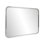 20" Rectangular Stainless Steel Mirror