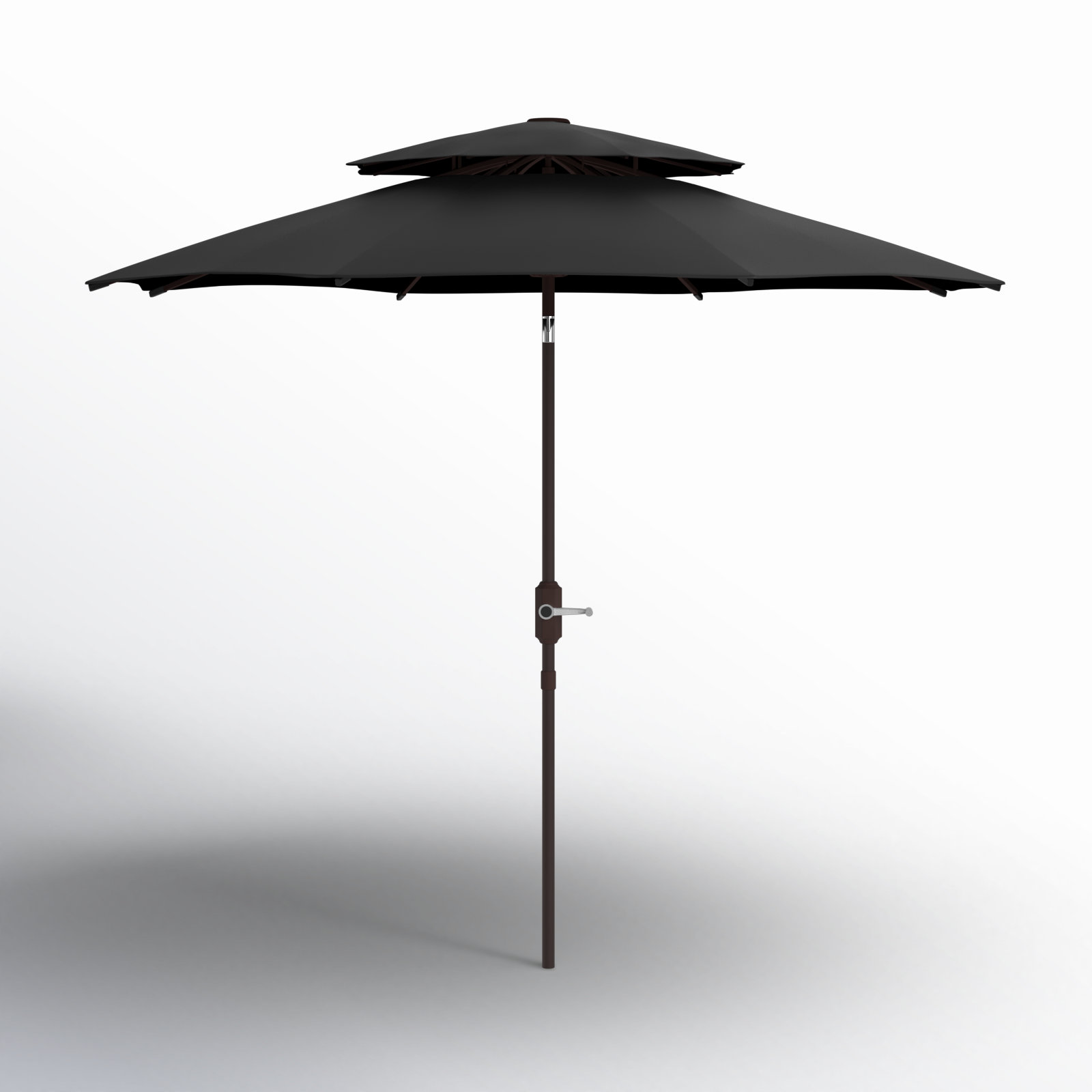 Verano 9' Umbrella, Black