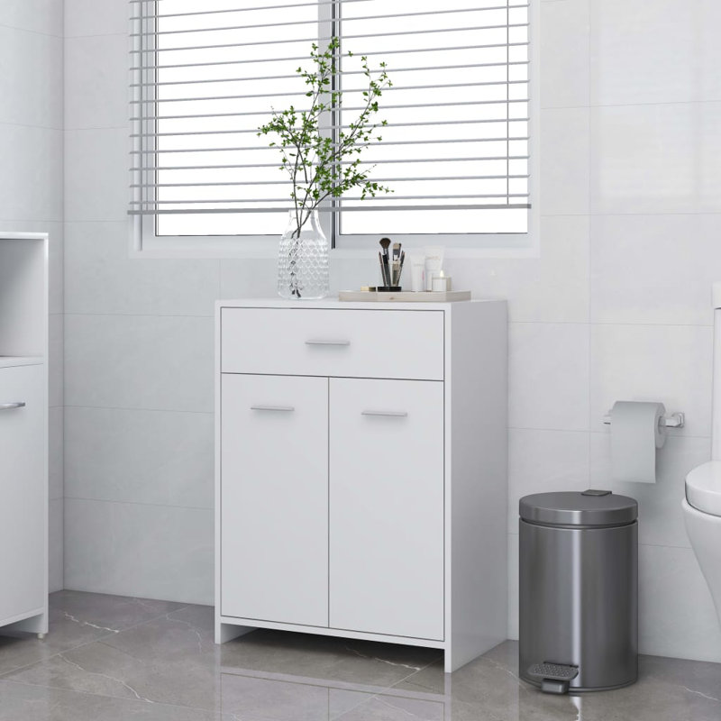 Smolan Bathroom Cabinet, White