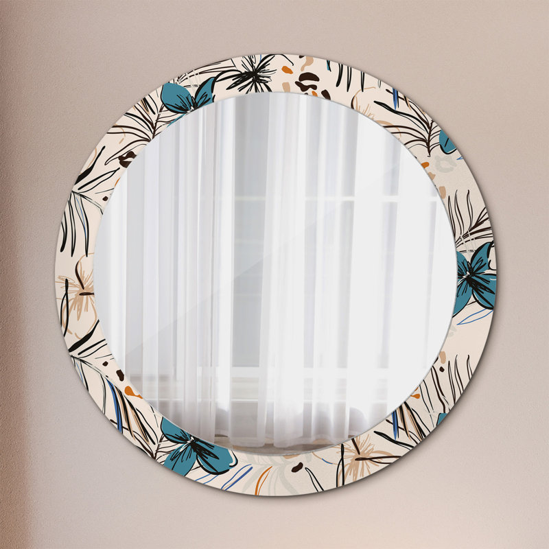 Huldar Glass Flat Wall Mirror