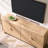 Abrianna Modern TV Stand for TVs Up to 80", 30" Tall Entertainment Center with Storage and Adjustable Shelves, TV Console with Curved Profile Design-221240070