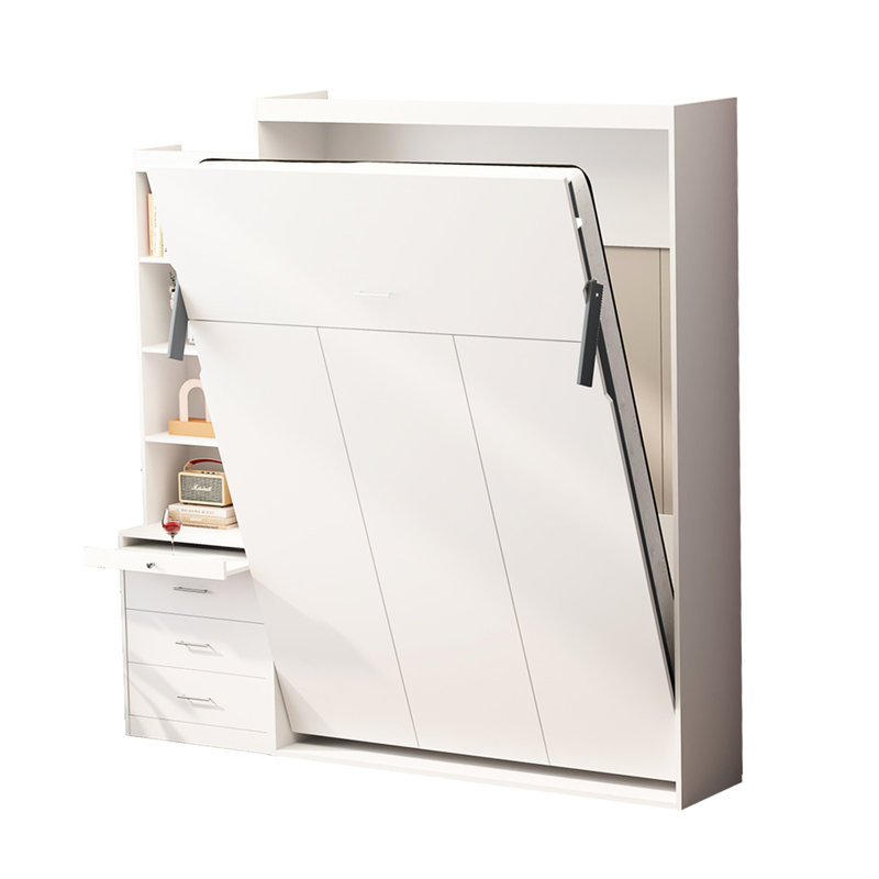 Lit avec tablette pour la chambre à coucher - Design moderne pratique et peu encombrant