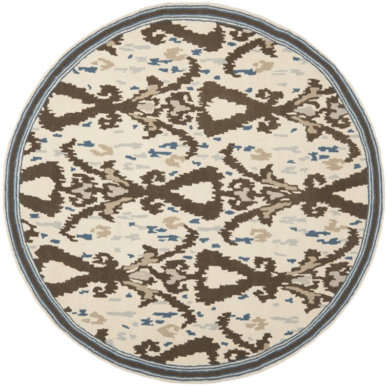 Martha Stewart Hand Tufted Wool Ikat Rug