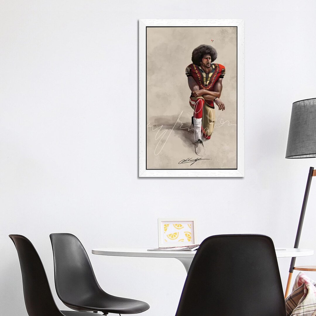 BHM Kaepernick von Chuck Styles - Gemälde auf Leinwand drucken