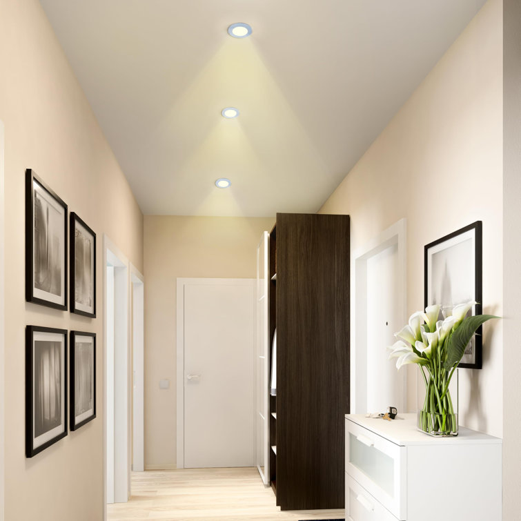 Canless Recessed Lighting 4" - TRIAC Dimmable LED Ceiling Light - 5 CCT Adjustable Color Temperature - 8W, 750 Lumen Energy Efficient LED Downlight