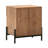 Ridvan 1-Drawer Nightstands with Open Cubby-98593309