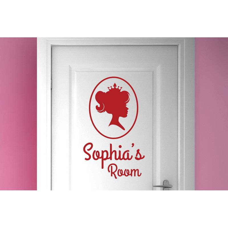 Wall Decal, Dark Red