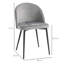 Dunnellon 46.5cm H Polyester Blend Upholstered Accent in Grey
