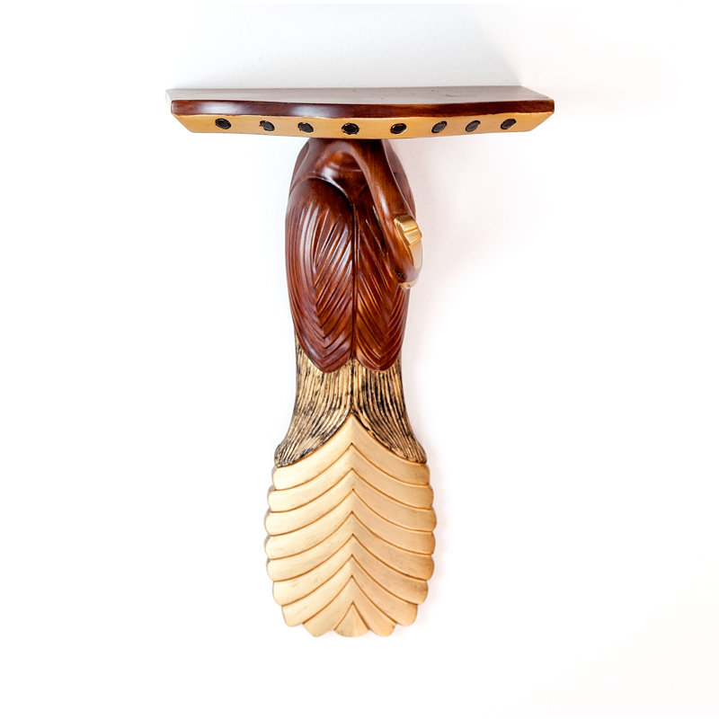 Peacock Wall Shelf