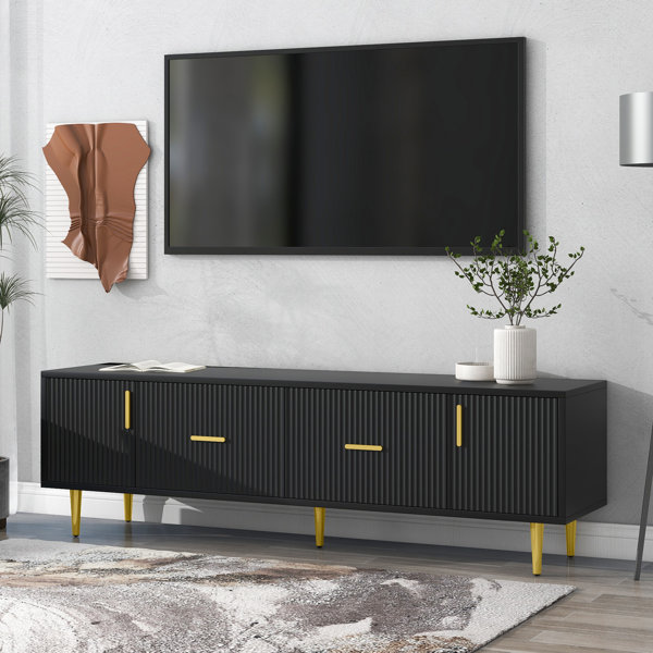 Mercer41 Kinjorski 66.9'' Media Console & Reviews | Wayfair