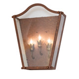 3 - Light Flush Mounted Sconce