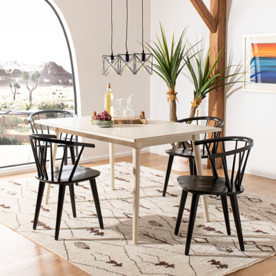 Baek 45cm Solid Spindle Back Arm Chair
