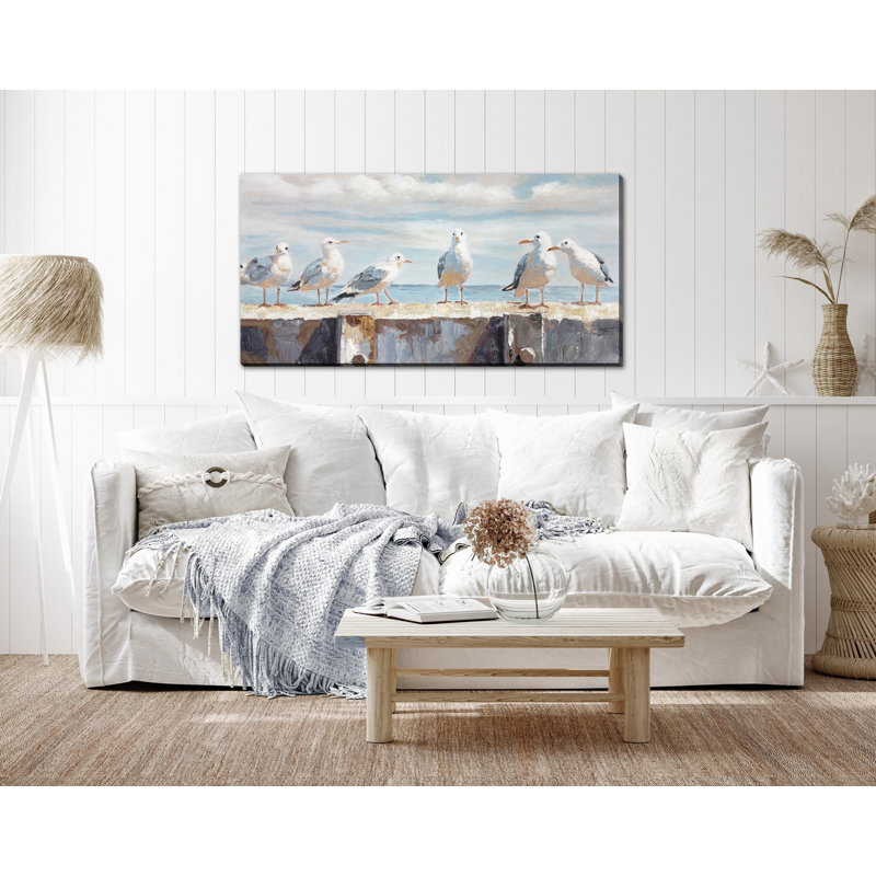 Art mural sur toile Pier Society