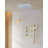 16" LED Thermostatic Shower System with Bluetooth Music, 6" Rainfall Shower faucet with Handheld  Shower-93853352
