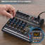 Table de mixage audio Pyle Professional Bluetooth - contrôleur de son 6 canaux avec effets DSP 16 préréglages, Interface USB, 4 entrées micro / ligne XLR, AUX, lecteur MP3 de traitement d'effet, prise casque - PMX466