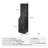 Medium Density Fiberboard (MDF) Hair Tool Holder