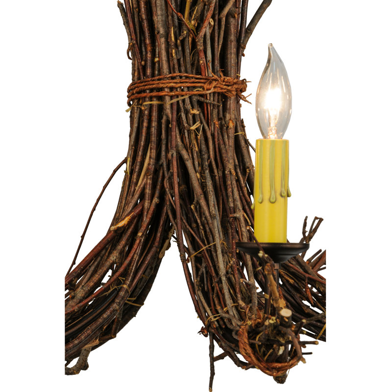 Rustic Lodge 5 - Light Chandelier