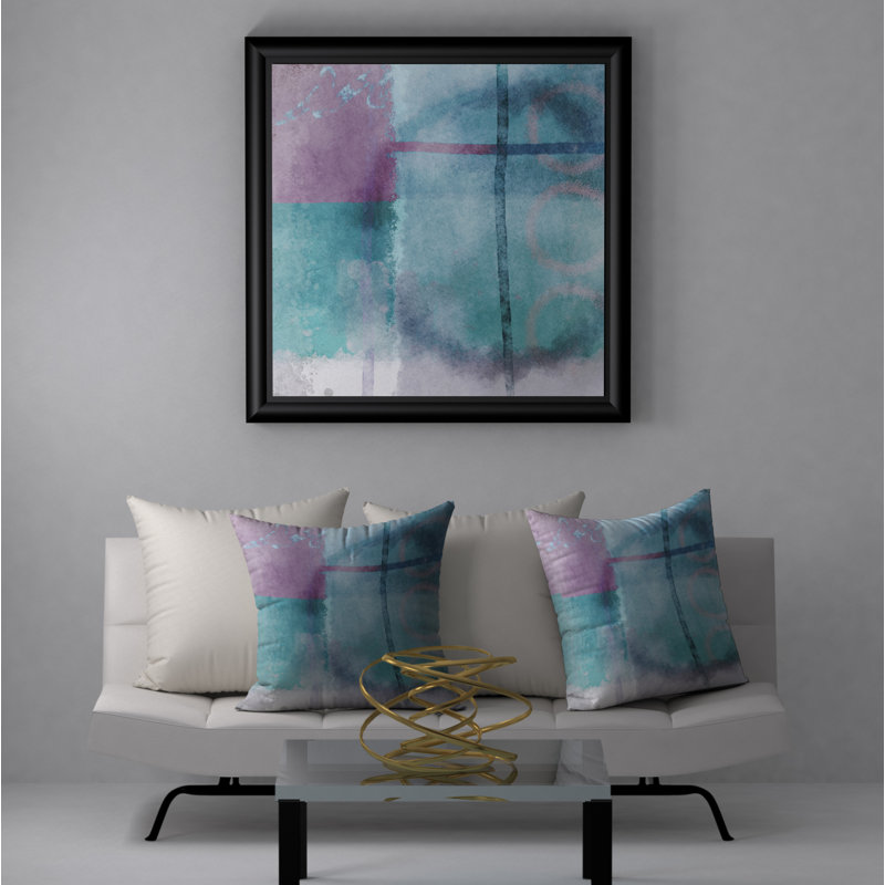 Housse de coussin carrée/insert, 20 po X 20 po