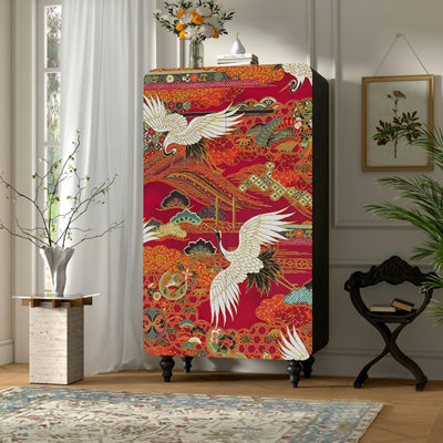 Home bedroom storage wardrobe