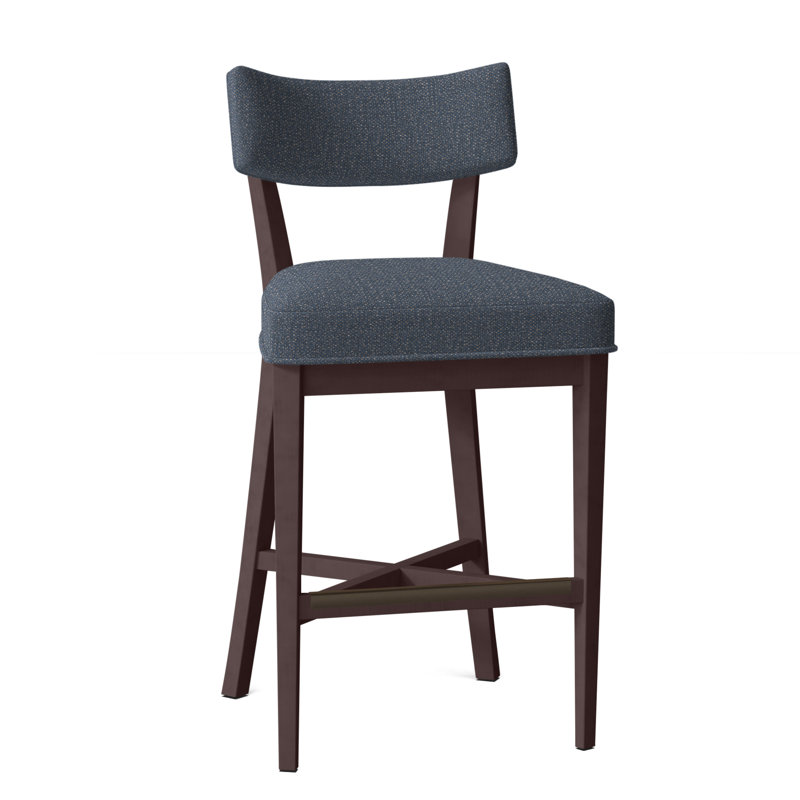 Tabouret de bar 29,5 po Juliet, Montego Bay, Perigold Page bleu marine, Tabouret de comptoir (siège d'une hauteur de 25,5