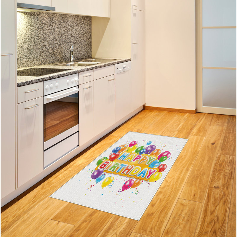 Festival High Density Long Fiber Poly Threads Decorative Area Rug Carpet, Rectangle 2'7" x 5'