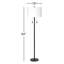 Lampe sur pied 64 po Senn-66007222