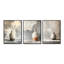 «Modern Vase Form - Abstract Still Life», ensemble de 3 reproductions d'art sur toile-129075953-129075957
