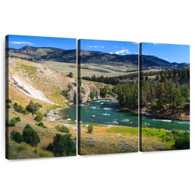 Alvord Yellowstone River Landscape