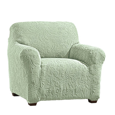 Polyester Box Cushion Armchair Slipcover