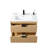 30'' Modern Wall-Mounted Single Bathroom Vanity Set-374279512