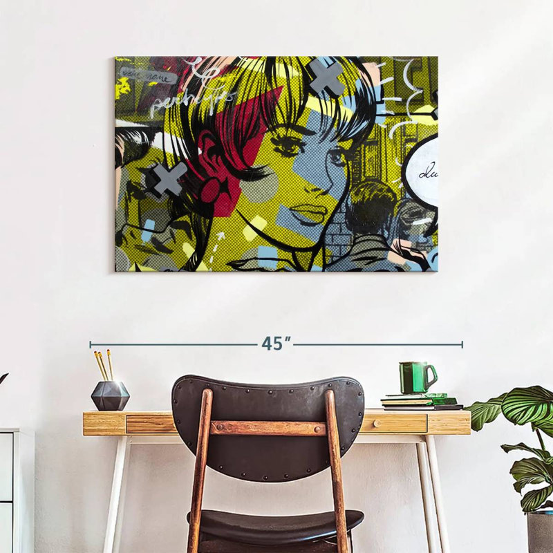 Leisha Man Hunter, 26" H x 39" W