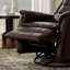 Fauteuil inclinable pivotant avec repose-pieds manuel Global