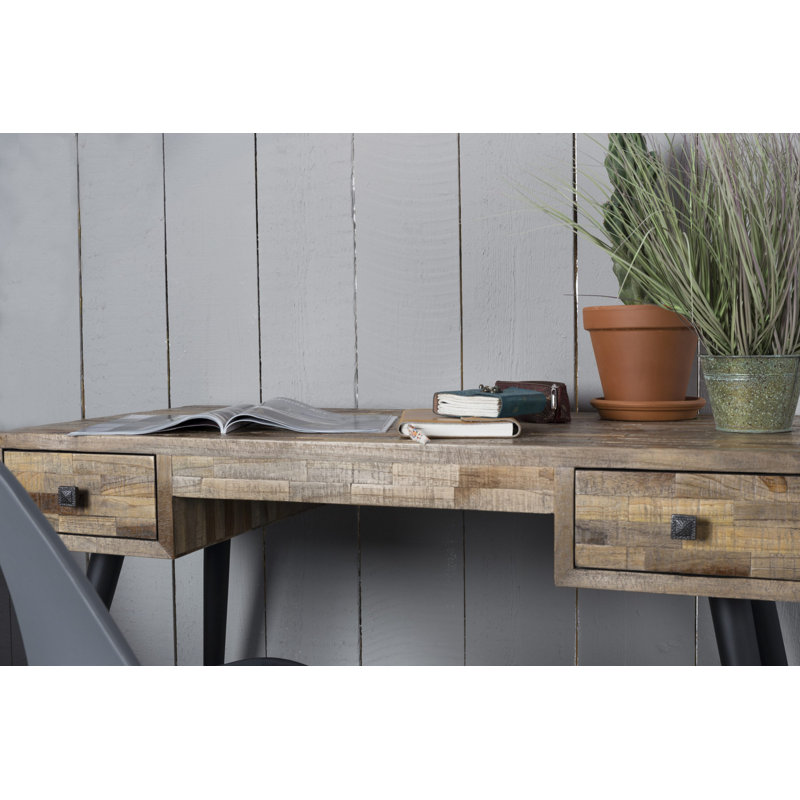 Table de bureau en teck Leo