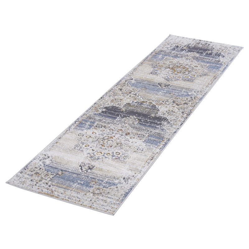 Oriental Indoor / Outdoor Rug, Runner 2'2" x 8'