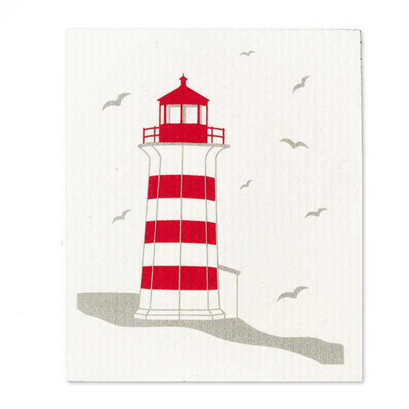 Set Of 2 Lighthouses Dishcloth