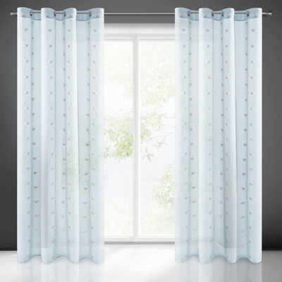 Kaleigha Eyelet Sheer Curtain