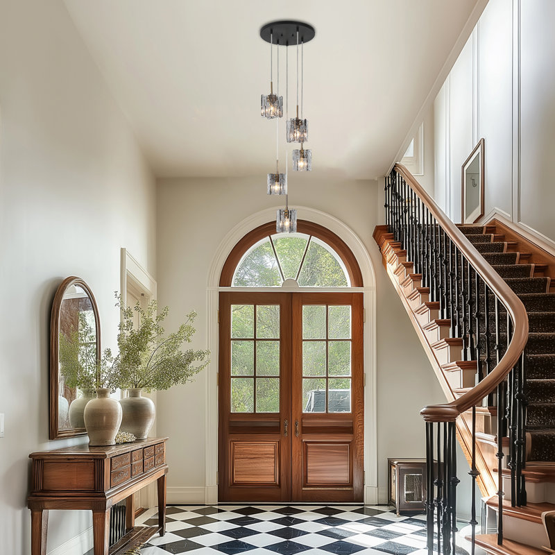Quitman 5-Light Dimmable Cluster Pendant 