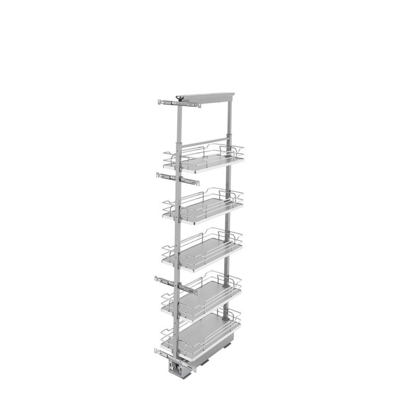 Système de garde-manger ajustable Rev-A-Shelf, H 58,25 po x l 10 po x P 21,7 po, Érable