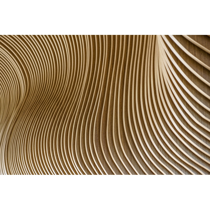 Architectural Design On Canvas Graphic Art, 32" H x 48" W  