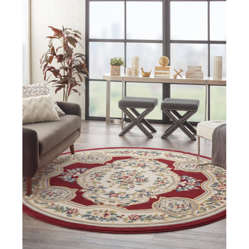 Weddington Oriental Indoor Rug, Round 7'10"