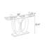 Console en pierre frittée de style italien-669786432