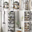 Zoee Steel Wall Bathroom Shelves