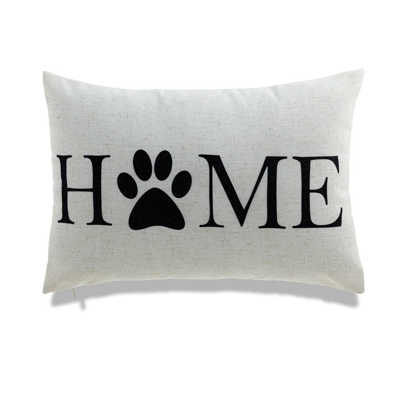 YOU&ME Throw Pillow, Polyester/Polyfill