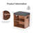 Small Cushion Shoe Bench With Shoe Rack-586958809-586958810
