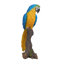 Statue de perroquet sur branche-1624689208