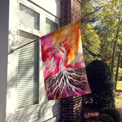 Rooted in Lesbian Pride House Flag