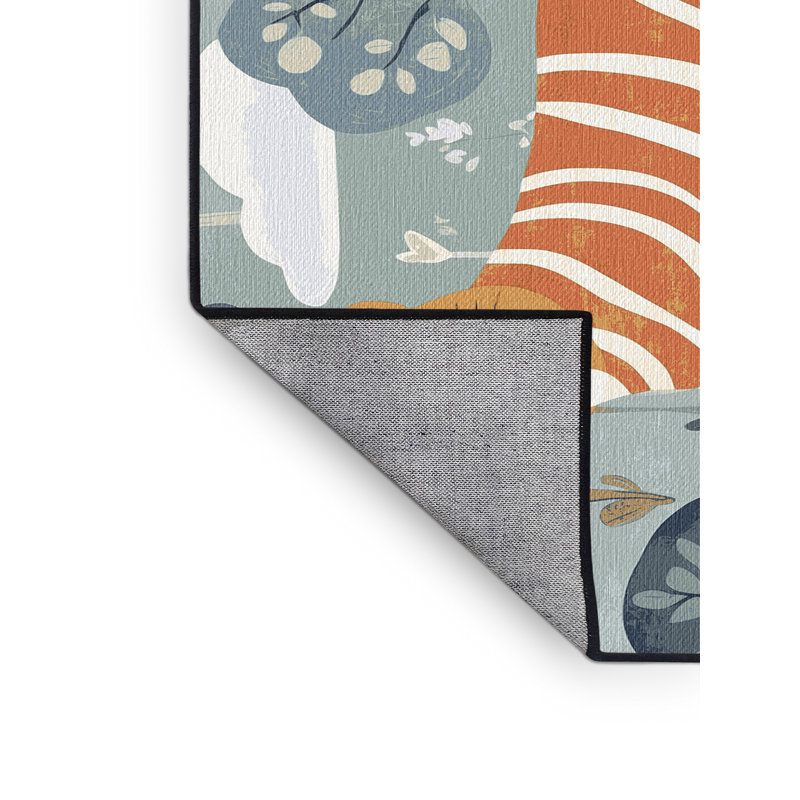 East Urban Home Washable Cute Animals Kids Rug, Rectangle 2' x 3'