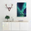 The Northern Lights In Abisko Sweden In Abstract - Wrapped Canvas Print-55302221