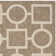 Arneshia Geometric Brown/Tan Area Rug